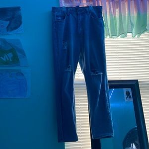 rip mom jeans